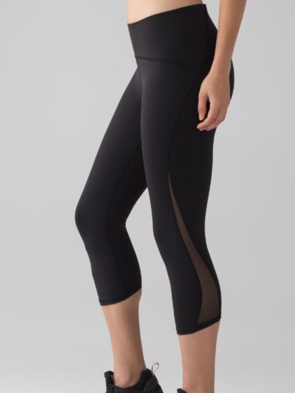 Lululemon Train Times Crop (17") Black 6